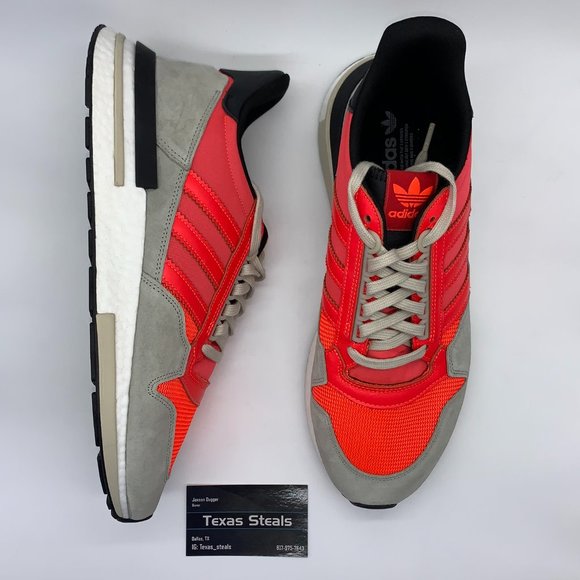 NEW Adidas ZX 500 Solar Red main image 5
